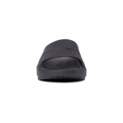 OOFOS OOahh Black Slide (Unisex) -Fashion Shoe Store 1100BLK 3