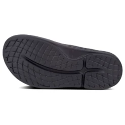OOFOS OOahh Black Slide (Unisex) -Fashion Shoe Store 1100BLK 7
