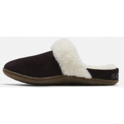 Sorel Nakiska Slide II Slipper New Cinder, Gum 2 (Women's) -Fashion Shoe Store 1902881203 4