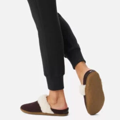 Sorel Nakiska Slide II Slipper New Cinder, Gum 2 (Women's) -Fashion Shoe Store 1902881203 8