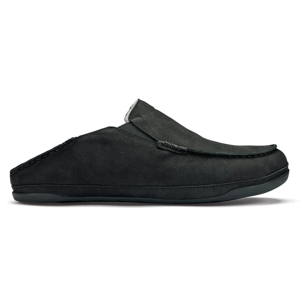 OluKai Kīpuka Hulu Indoor/Outdoor Slipper Black (Men's) 2 OluKai Kīpuka Hulu Indoor/Outdoor Slipper Black (Men's) - Image 2