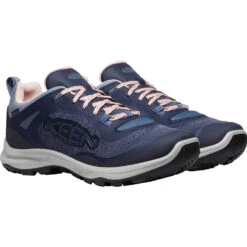 Keen Terradora Flex Waterproof Hiking Shoe Vintage Indigo/Peachy (Women's) -Fashion Shoe Store Blu 4 daeb025c b49b 45d2 9f14 02c797c91e4e