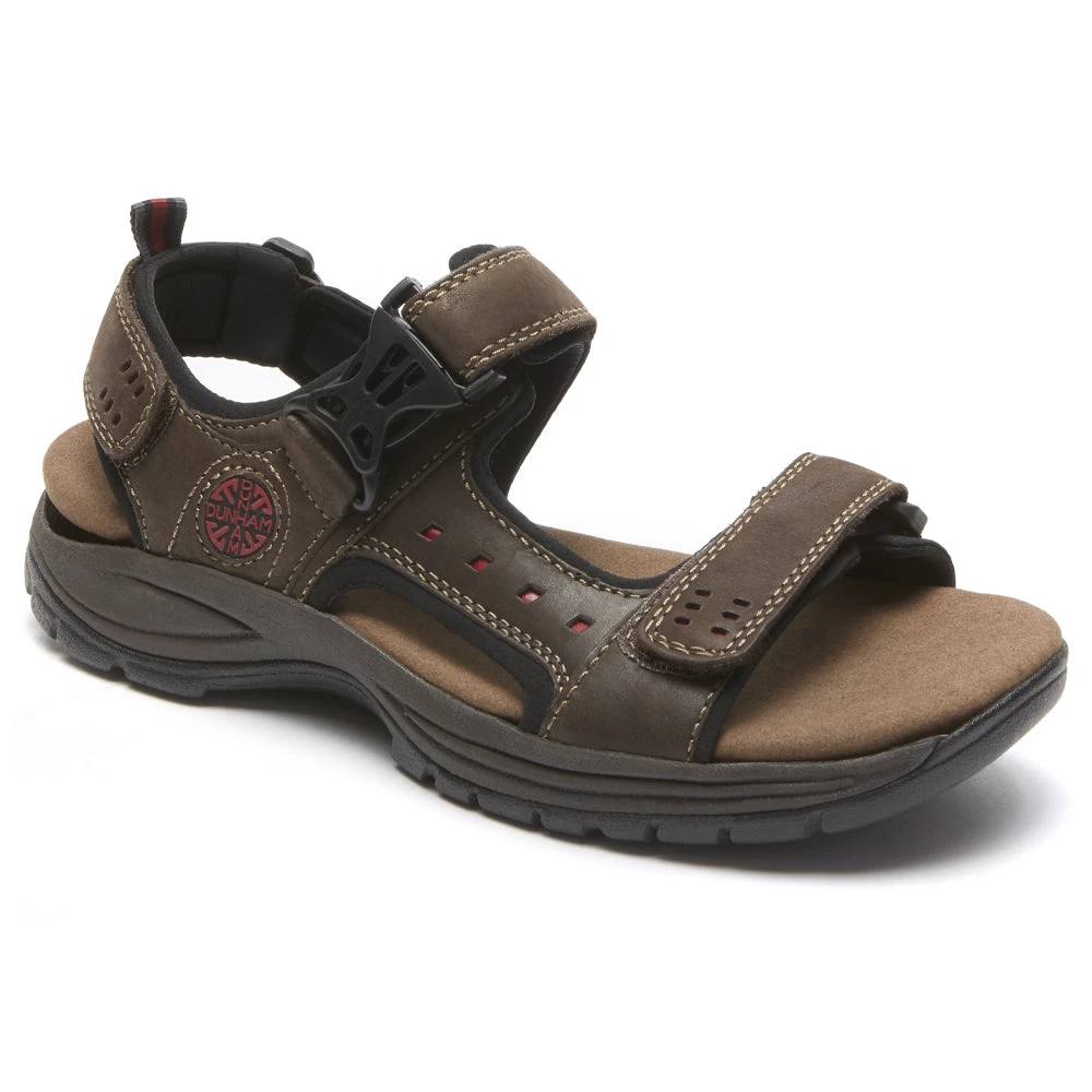 Dunham Nolan Adjustable Sandal Brown (Men's) 1 Dunham Nolan Adjustable Sandal Brown (Men's)