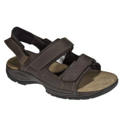 Fashion Shoe Store 53 Dunham St Johnsbury Sandal Brown (Men's)