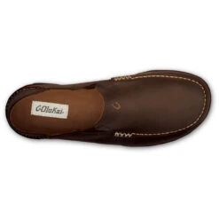 OluKai Moloā Slip-On Dark Wood/Dark Java (Men's) -Fashion Shoe Store Brn 3 10d1f3b8 0c57 4930 b21b 3eb977f93141