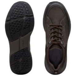 Clarks Wave 2.0 Vibe Dark Brown Waterproof (Men's) -Fashion Shoe Store Brn 7 b8a167f5 801f 4a32 845f 066d3d04a8ec