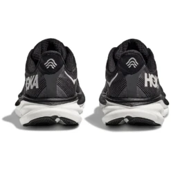 Hoka One One Hoka Clifton 9 Running Shoe Black/White (Men's) -Fashion Shoe Store CLIFTON9BWHT M 5