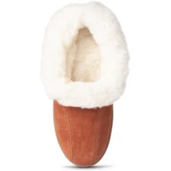 Old Friend Juliet Slipper Dark Chestnut II Suede (Women's) 7 Old Friend Juliet Slipper Dark Chestnut II Suede (Women's) -Fashion Shoe Store ChestII 4