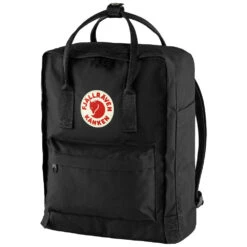 FJÄLLRÄVEN Fjällräven Kånken Black Backpack (Unisex) 10 FJÄLLRÄVEN Fjällräven Kånken Black Backpack (Unisex) -Fashion Shoe Store F23510 550 3