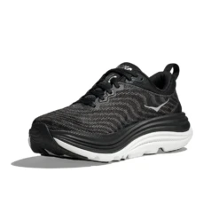 Hoka One One Hoka Gaviota 5 Black/White Running Shoe (Men's) -Fashion Shoe Store GAVIOTABWHT M 3