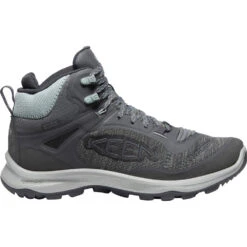 Keen Terradora Flex Mid Waterproof Hiking Boot Magnet/Cloud Blue (Women's) -Fashion Shoe Store Gry 3 dd3901ac 7a9d 4687 80ac cf5a8065905a