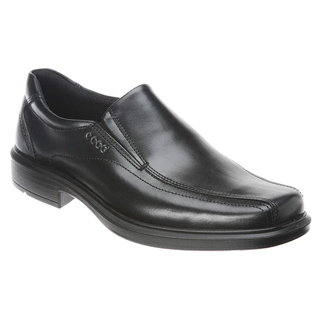 Ecco Helsinki Bike Toe Slip-On Black Leather (Men's) 1 Ecco Helsinki Bike Toe Slip-On Black Leather (Men's)