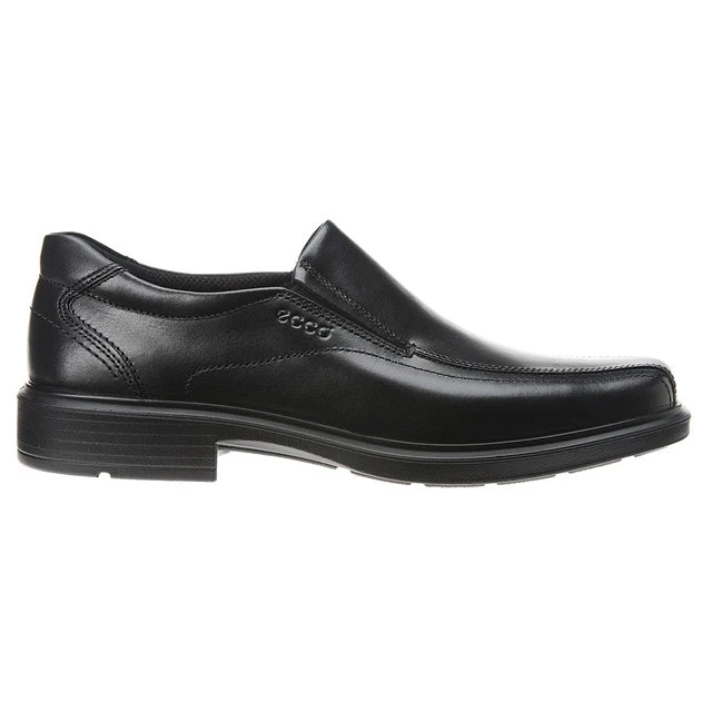 Ecco Helsinki Bike Toe Slip-On Black Leather (Men's) 3 Ecco Helsinki Bike Toe Slip-On Black Leather (Men's) - Image 3