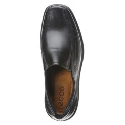 Ecco Helsinki Bike Toe Slip-On Black Leather (Men's) 12 Ecco Helsinki Bike Toe Slip-On Black Leather (Men's) -Fashion Shoe Store MAR00216D