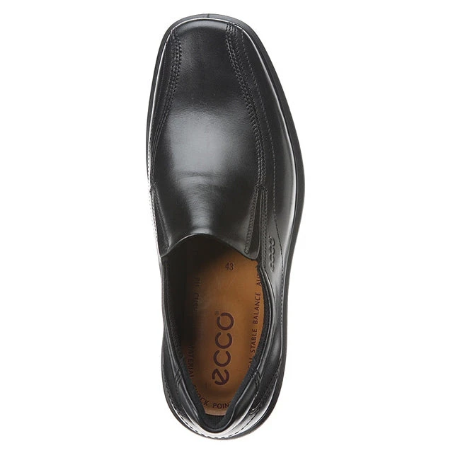 Ecco Helsinki Bike Toe Slip-On Black Leather (Men's) 6 Ecco Helsinki Bike Toe Slip-On Black Leather (Men's) - Image 6