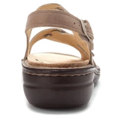 Finn Comfort Gomera Sandal Taupe Equipe (Women's) -Fashion Shoe Store MAR01001B