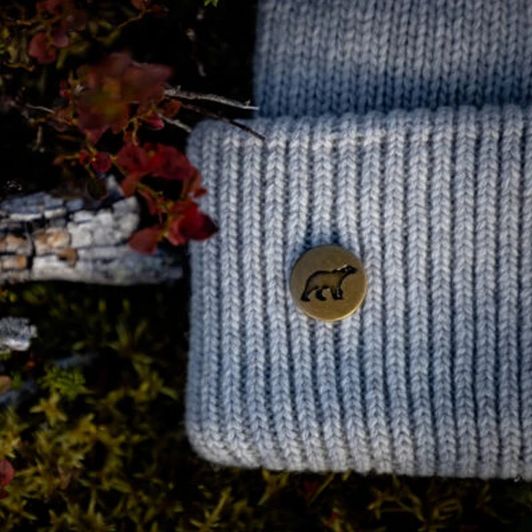 Superyellow Norden Off-White Merino Wool Beanie (Unisex) 3 Superyellow Norden Off-White Merino Wool Beanie (Unisex) - Image 3