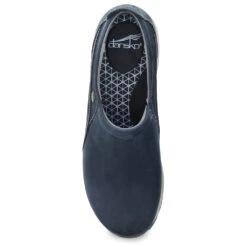 Dansko Patti Slip-On Navy Nubuck (Women's) -Fashion Shoe Store Nvy 3 1088f0e9 eee7 443b a23d 1de185874957