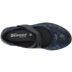 Arcopedico Cosmo Navy Flower (Women's) -Fashion Shoe Store Nvy 4 15df1815 4fb1 4c96 9534 bb91cc75f7ae