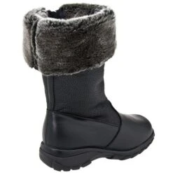 Toe Warmers Shelter Waterproof Boot Black Leather (Women's) -Fashion Shoe Store Shelter TW3