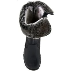 Toe Warmers Shelter Waterproof Boot Black Leather (Women's) -Fashion Shoe Store Shelter TW4