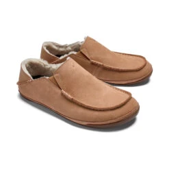 OluKai Kīpuka Hulu Indoor/Outdoor Slipper Toffee (Men's) -Fashion Shoe Store Tof 5