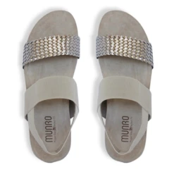 Munro Pisces Gunmetal Sandal (Women's) -Fashion Shoe Store Untitleddesign 1