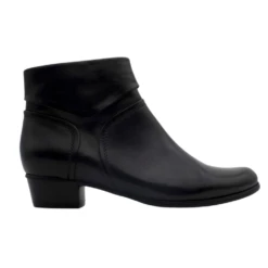 Fashion Shoe Store 6 Regarde Le Ciel Stefany 378 Glove Black Bootie (Women's)