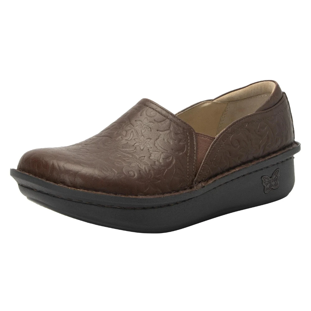 Alegria Debra Cocoa Blooms Slip-On Clog (Women's) 1 Alegria Debra Cocoa Blooms Slip-On Clog (Women's)