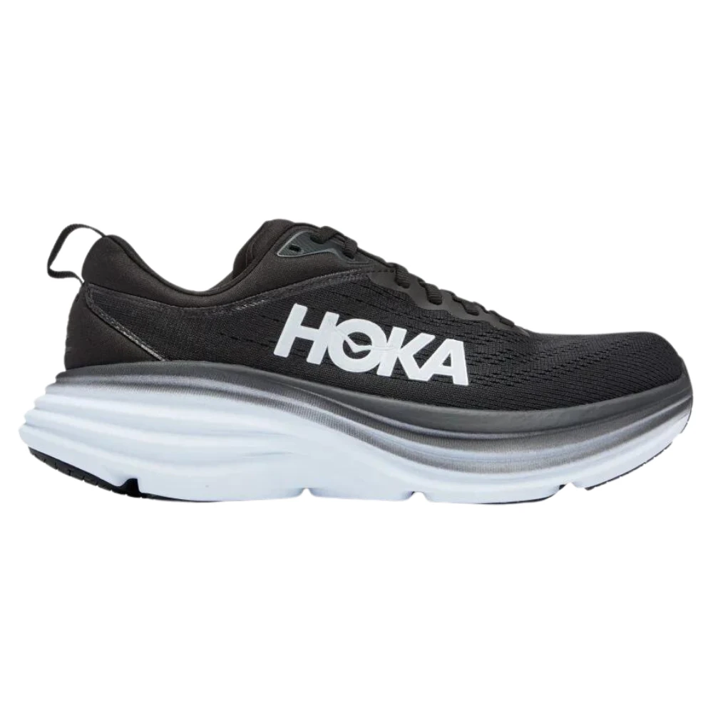 Hoka One One Hoka Bondi 8 Sneaker Black/White (Women's) 1 Hoka One One Hoka Bondi 8 Sneaker Black/White (Women's)