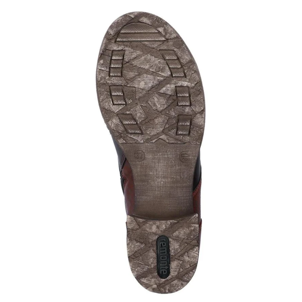 Remonte D4391 Chandra 91 Vino/Bronze Bootie (Women's) 7 Remonte D4391 Chandra 91 Vino/Bronze Bootie (Women's) - Image 7