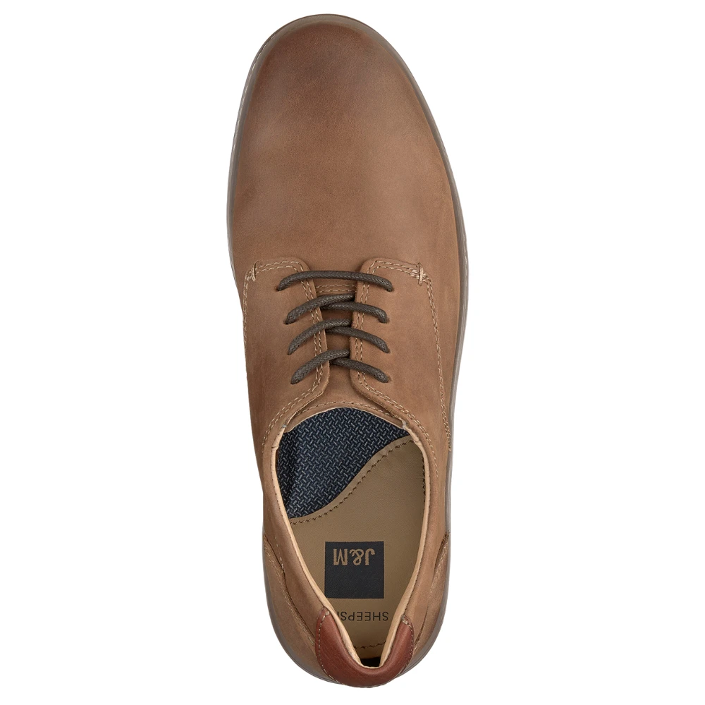 Johnston & Murphy McGuffey Plain Toe Brown Oiled Oxford (Men's) 2 Johnston & Murphy McGuffey Plain Toe Brown Oiled Oxford (Men's) - Image 2
