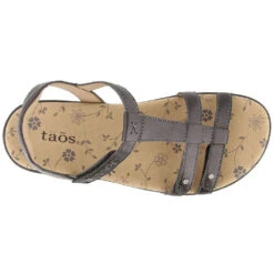 Taos Trophy 2 Sandal Black Leather (Women's) -Fashion Shoe Store black 6 aad61738 d54f 465d 9182 4e3df27addbf