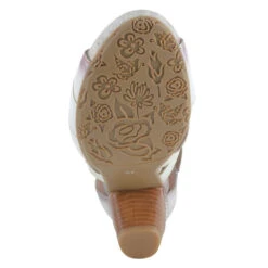 L'Artiste By Spring Step Icon Shootie Off White Leather (Women's) -Fashion Shoe Store iconw 4