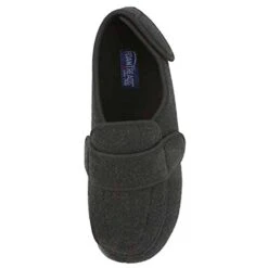 Foamtreads Physician Extra Wide Slipper Black (Men's) -Fashion Shoe Store physician 6