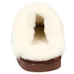 Old Friend Scuff Slipper Dark Brown Sheepskin (Women's) -Fashion Shoe Store pic3 e1715a1b 9970 47f6 b7ff c91bc6b630fc