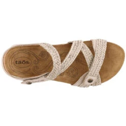Taos Trulie Sandal Stone Leather (Women's) 8 Taos Trulie Sandal Stone Leather (Women's) -Fashion Shoe Store stone 6 36efaa40 67c0 475f b0a1 6b2850b3d15b